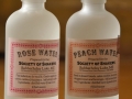 rose + peach water